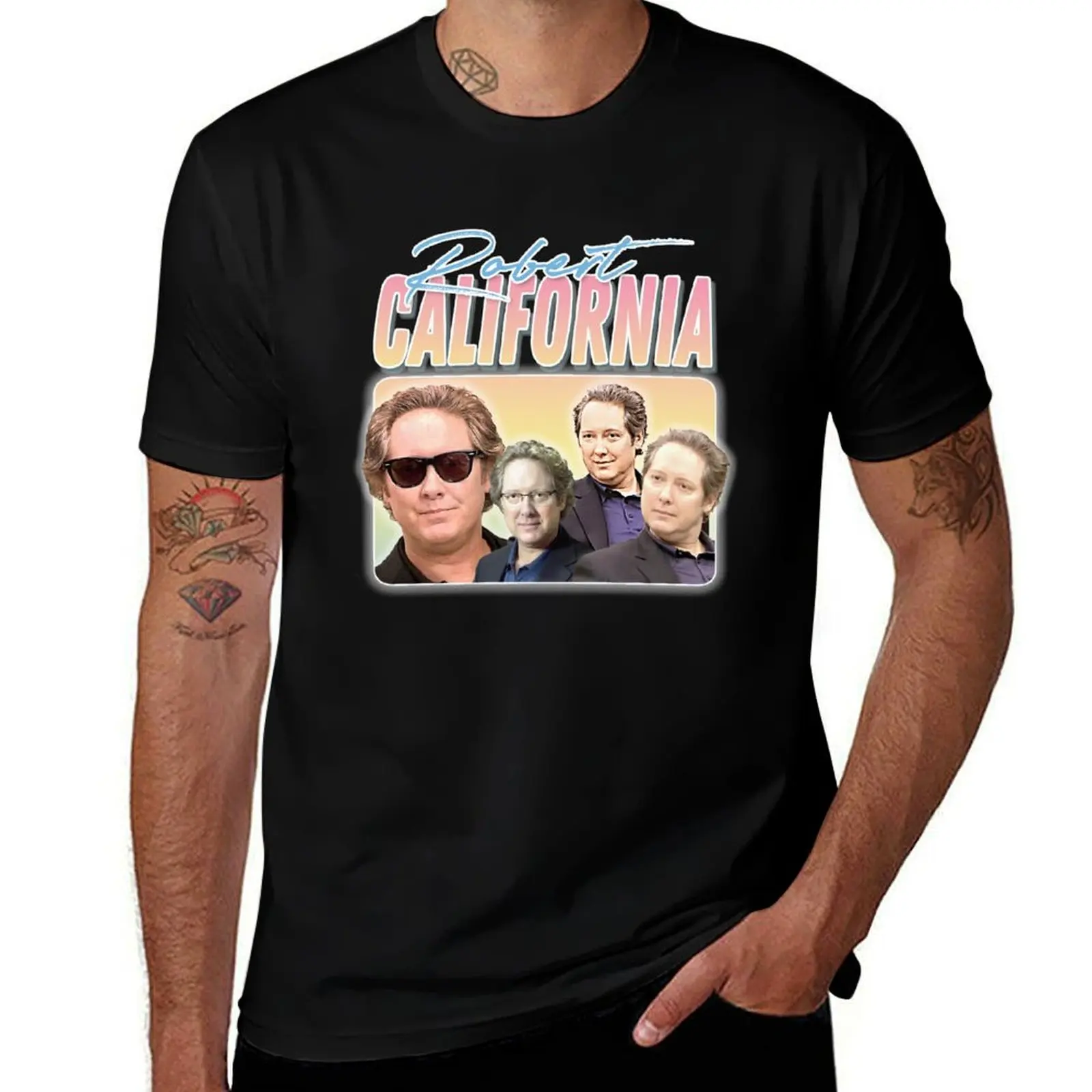 Robert California // Retro Aesthetic Fan Design T-Shirt g man t shirts for men T-Shirt