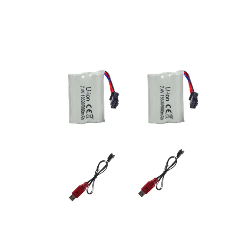 Q156 Carro de controle remoto elétrico, Peças sobressalentes para caminhões RC, Acessórios 4WD, Anfíbio, 7.4V, 900mAh Bateria, Carregador USB, 1:16