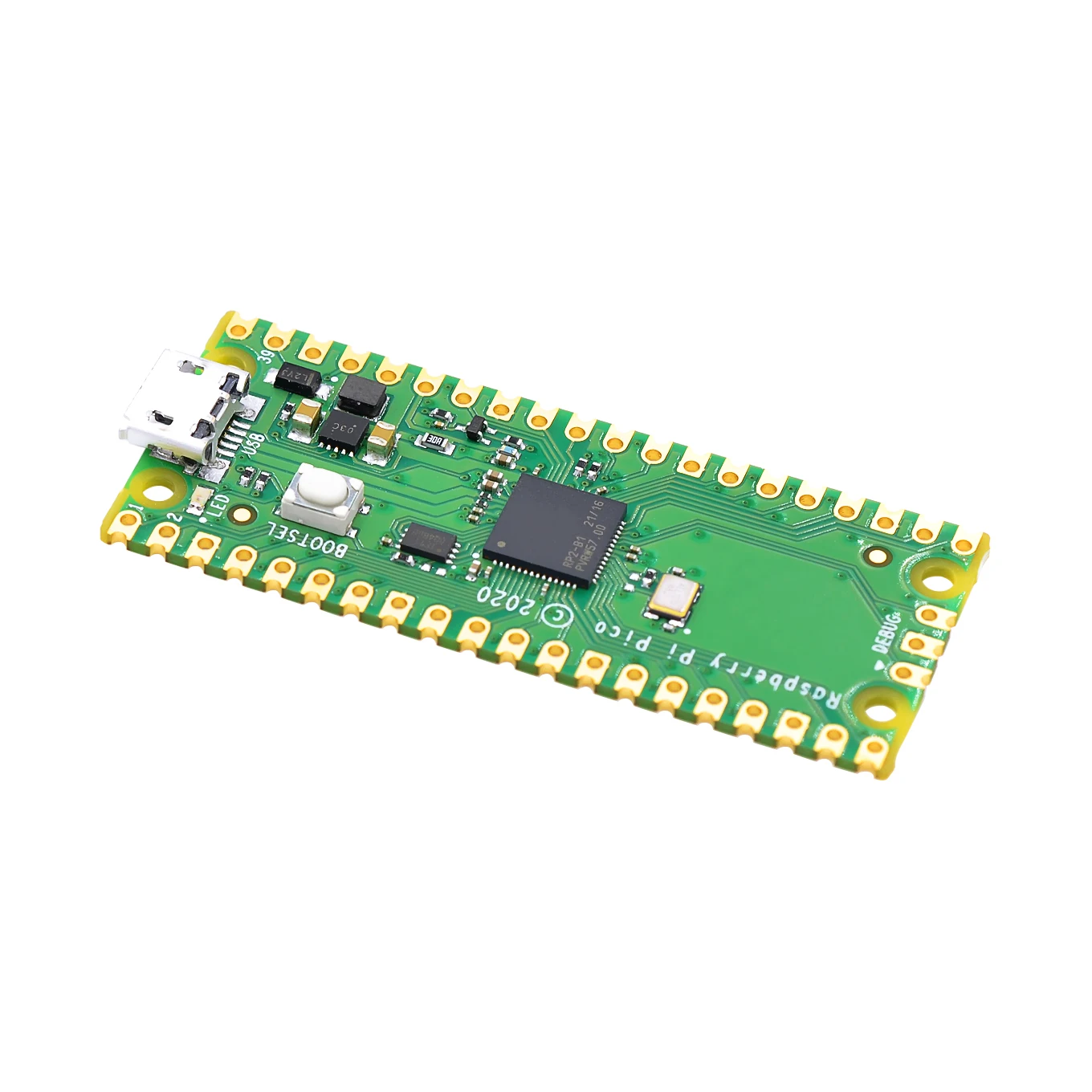 Raspberry Pi Pico Board RP2040 TYPE-C / MICRO Dual-Core 264KB ARM Low-Power Microcomputers High-Performance Cortex-M0+ Processor