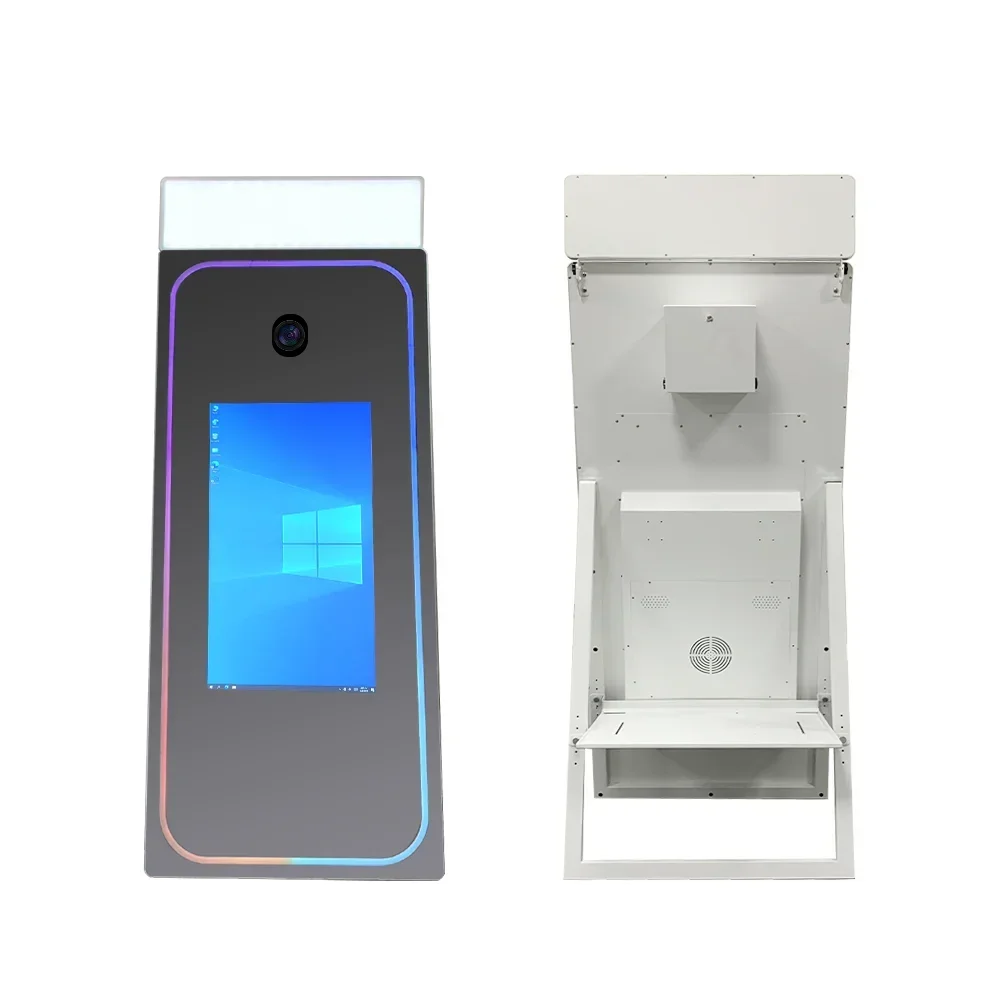 Safe Latest Trend For 65 Inch Mirror Photo Booth Withmainboard With Big Screen For Different Party