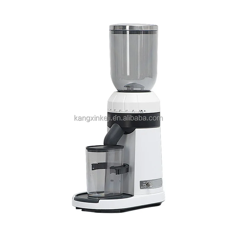 Household Adjustable 40 Gears Grinding FlourSize Coffee Grinder Conical Wheel Burr Machine