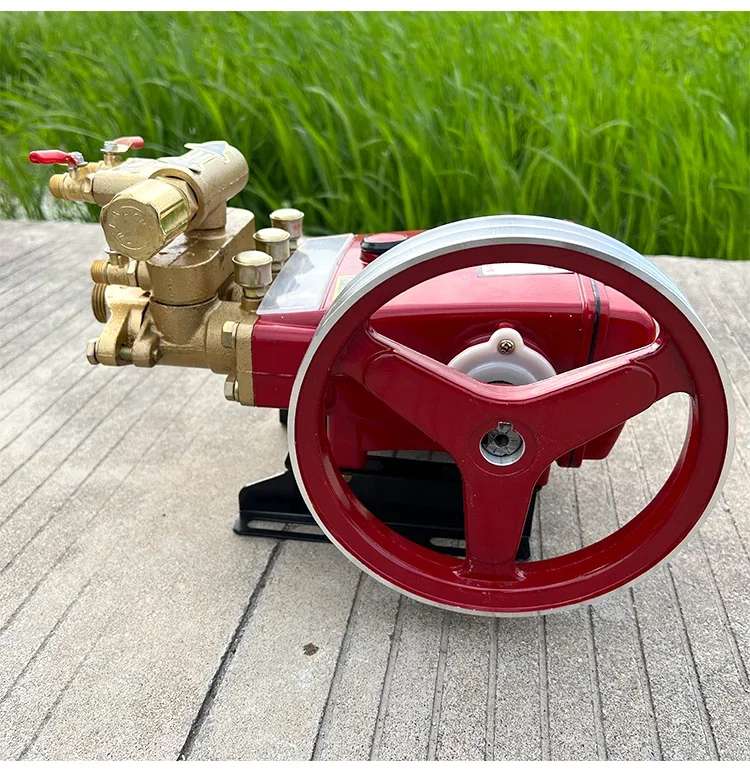 

Three Cylinder Plunger Pump, Automatic Pressure Relief 21/26/40/60, Motorized Sprayer High Pressure Remote Fruit Tree Sprayer