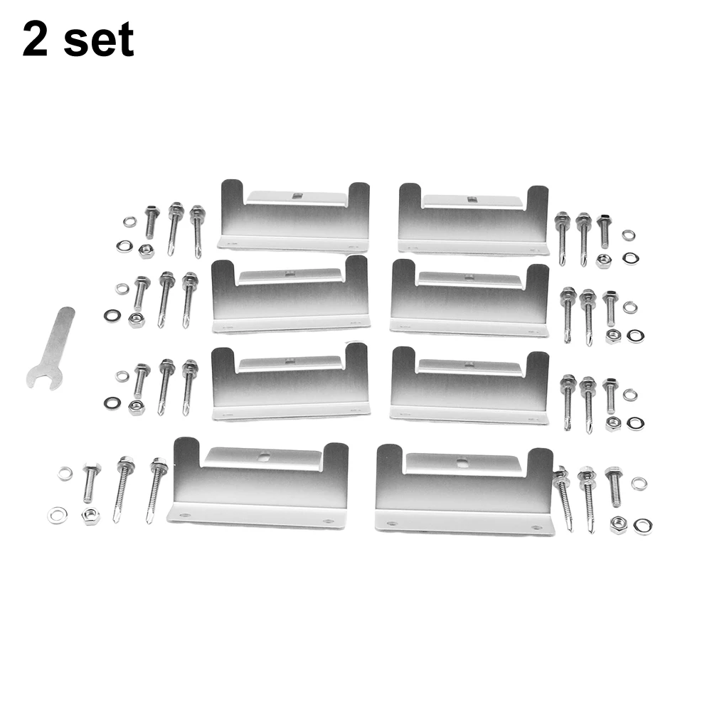 Easy And Convenient Holder Aluminum Compatibility Secure Roof Installation Sturdy And Secure Roof Installation