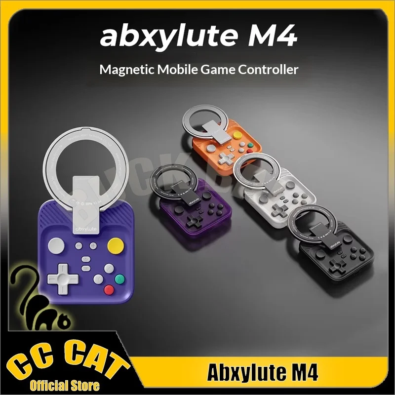 

Ретро-геймпад Abxylute M4 Snap-On для телефона, магнитный портативный мини-контроллер с MagSafe для iOS/Android/Switch/ПК, подарок