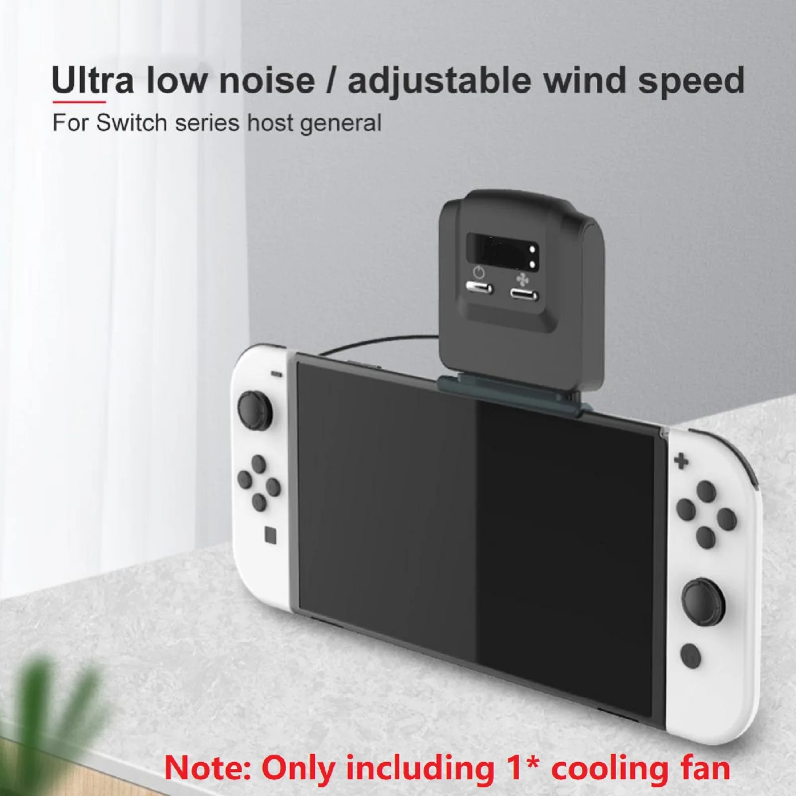 Converter Fast Cooling Host Cooling Fan Base Heat Sink For Switch Oled Cooling Fan Adjusting Air Speed Heatsink Game Accessories