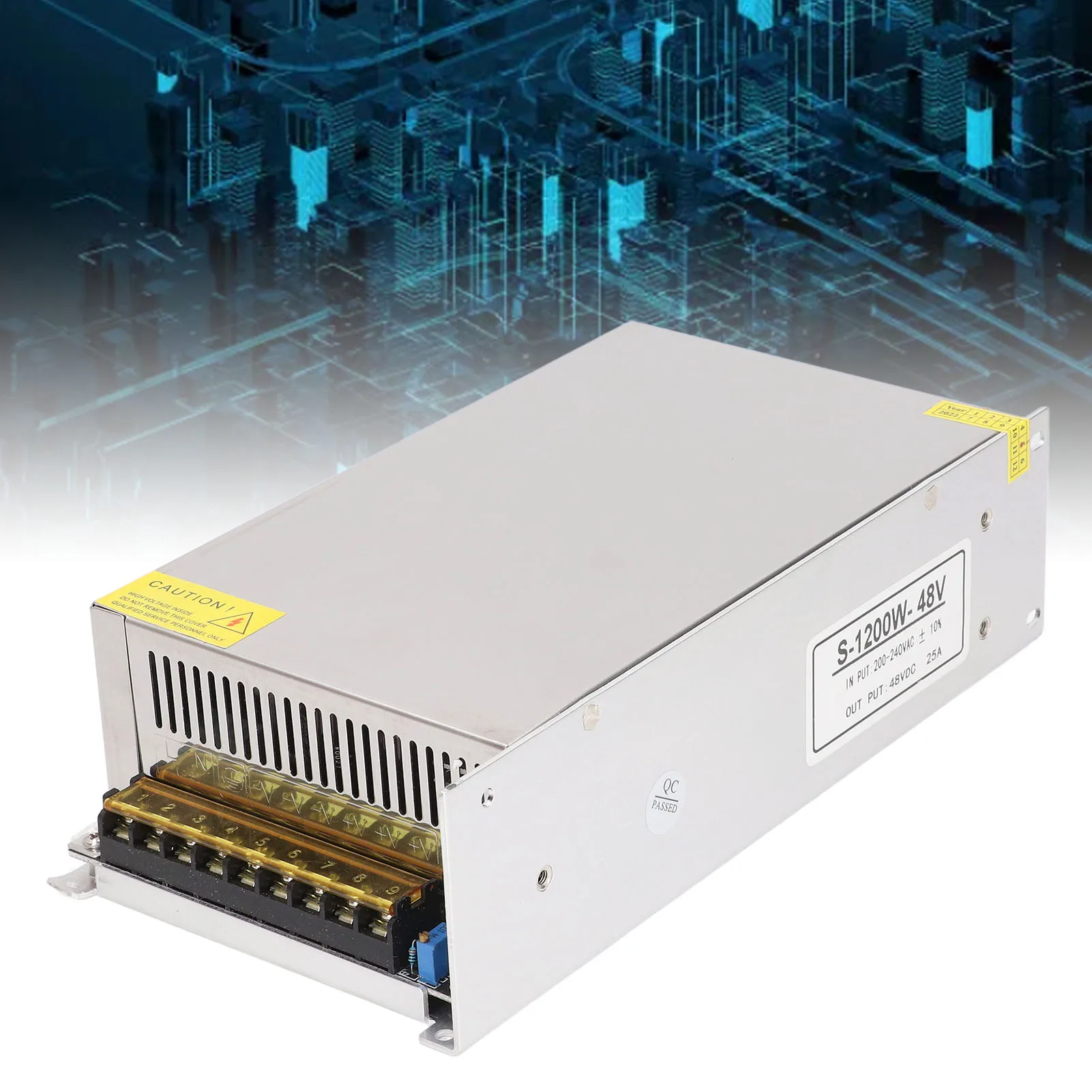 

Constant Voltage Switching Power Supply 25A 1200W AC to Power Supply Transformer Input 48V Output Power Supply Transformer