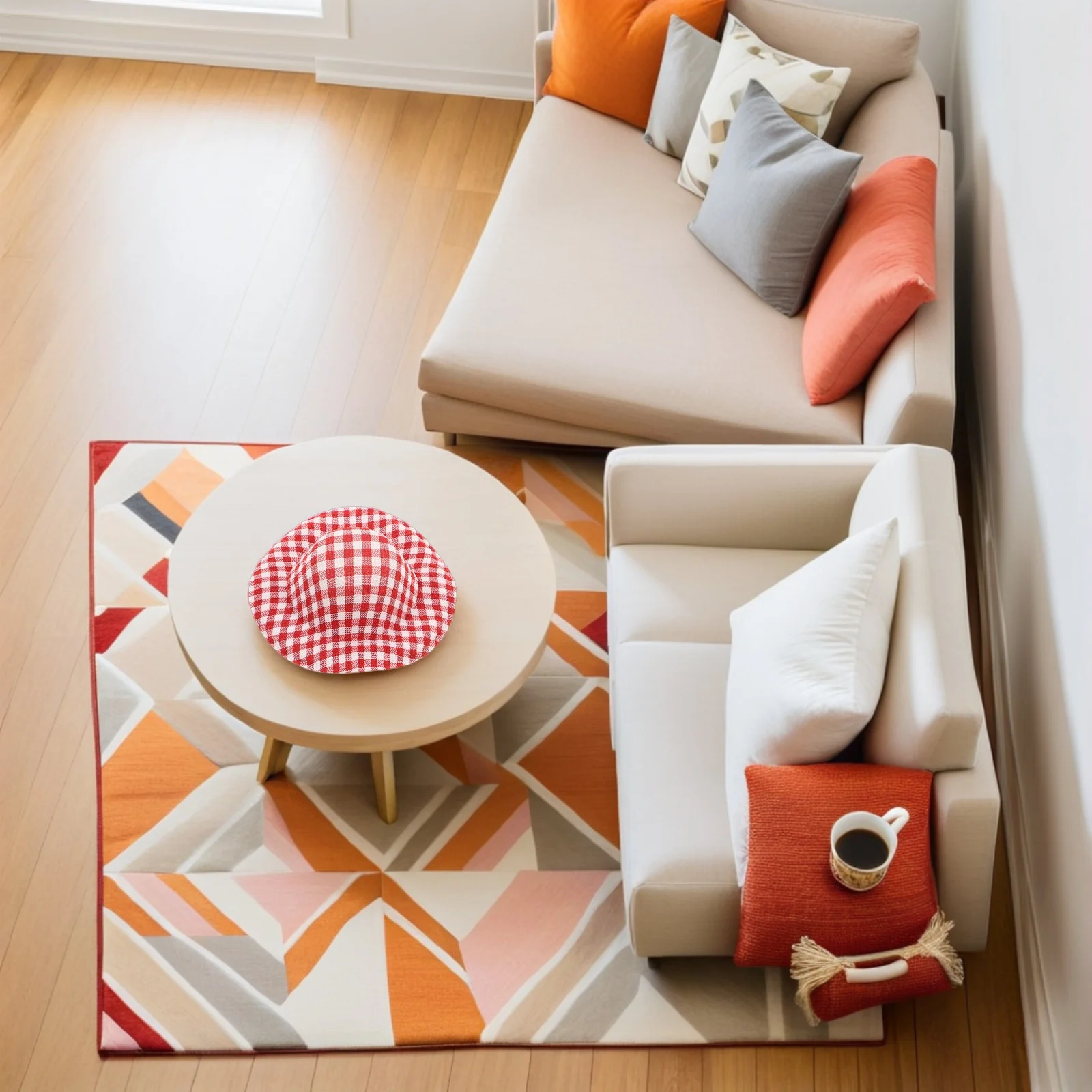 หมวกมินิลายสก็อต 20 ชิ้น ผ้าเนื้อบางเบา หมวกทรงสูงขนาดจิ๋ว สำหรับงานฝีมือ ตกแต่งงานปาร์ตี้ อุปกรณ์ตกแต่งบ้านตุ๊กตา เครื่องประดับผม