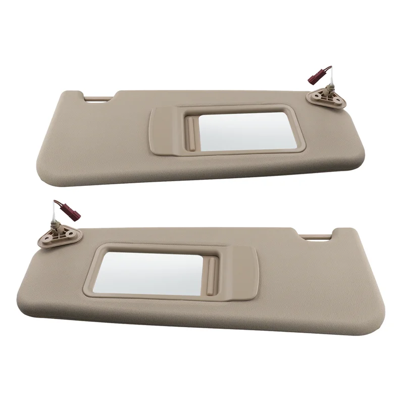 

Beige Car Sun Visors For BMW 3 SERIES E90 E91 X1 E84 51167252009 51167252010