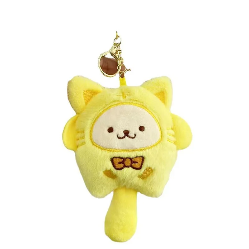 漫画の動物ぬいぐるみキーホルダーかわいい小森バックパック人形ぶら下げ装飾プルおもちゃ人形充填動物ぬいぐるみ