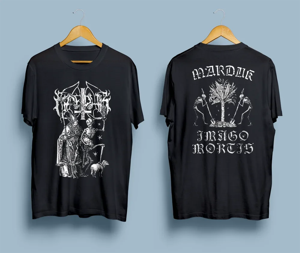 Marduk Swedish Black Meettal Band Imago Mortis T-Shirt S-2XL