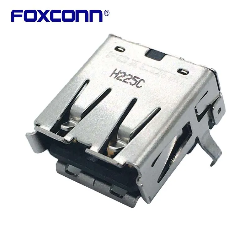 Foxconn UB1112C-4R1-4F Matrixes USB2.0 90องศาเท้าเคาน์เตอร์ปากซ็อกเก็ต