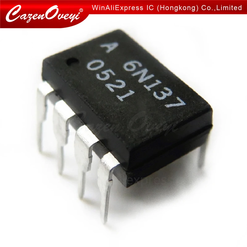 

50pcs/lot A6N137 6N137 DIP-8 new and original In Stock