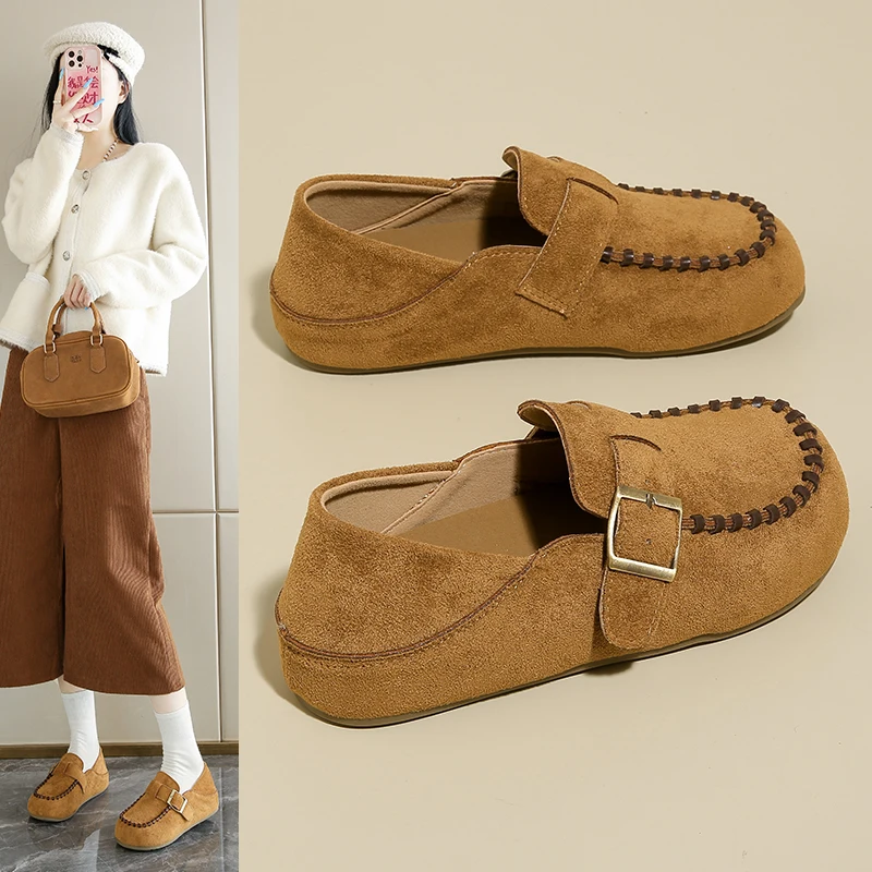 

Ankle boots, flat shoes, casual women's shoes for outdoor wear, fashionable and versatile, L170