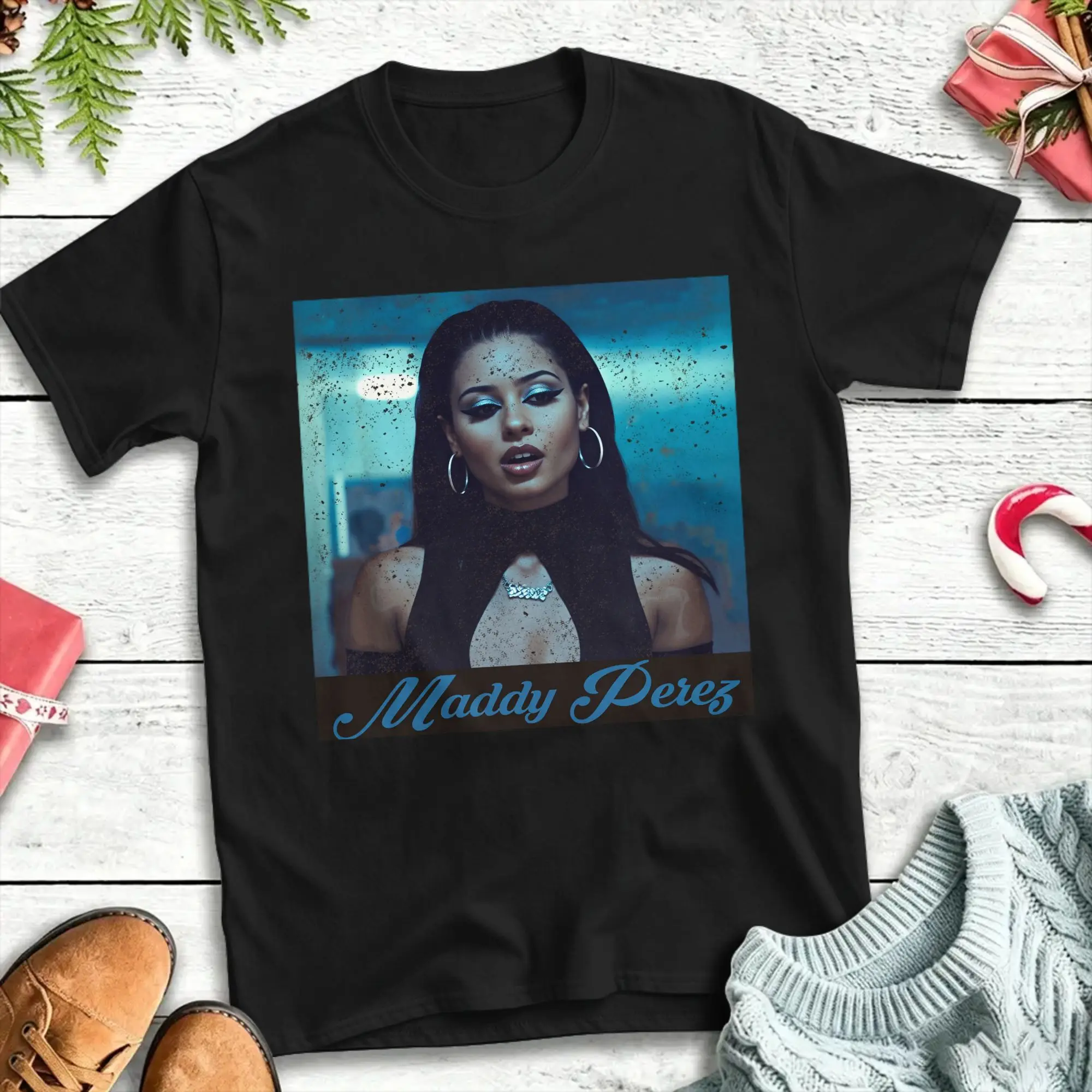 T-shirt série Euphoria Maddy Perez, T-shirts de plage à la mode pour adultes, 100% coton, col rond, 4XL, 5XL, 6XL, manches courtes, Y2K, hauts amusants
