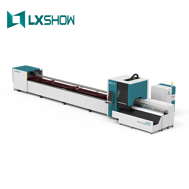 Automatic industry cnc lx pipe tube metal fiber laser cutting machine wholesale price laser cutting