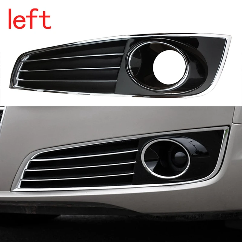 

Car Fog Lamp Shade Under Front Bumper Lamp Fog Lamp Frame Grid For A8 D4 2010-2014