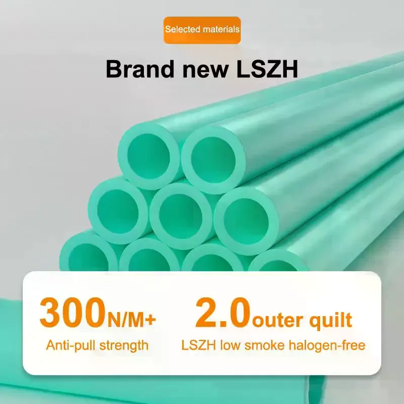 Optical Module Connection Cable MPO Cable 8 Fiber Female To Female, MPO-MPO Multi-Mode Type B OM3 Fiber Optical Patch Cord
