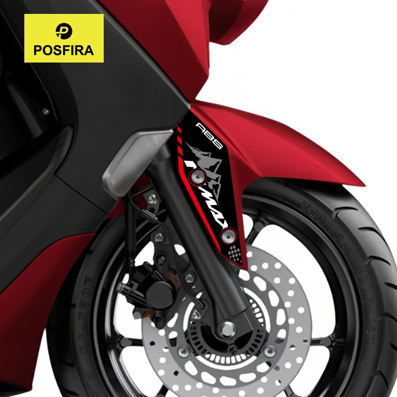 POSFIRA Motorcycle Front Fender Sticker Vinyl Decals for Yamaha NMAX 125 NMAX125 N MAX N-MAX 2015-2024 2023 2022 Accessories
