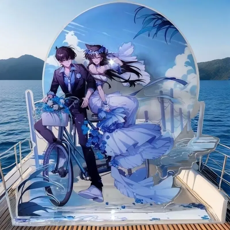 

Детективная акриловая вывеска «Кинлан», периферийное украшение для рабочего стола, высокий уровень внешнего вида «Свестный детектив Конан», милая