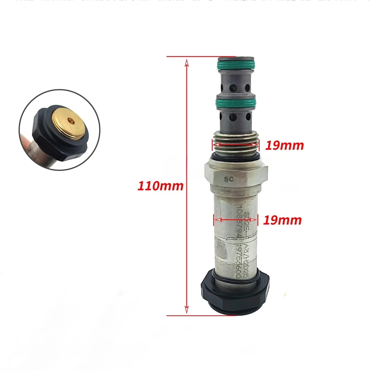 

Подходит для экскаватора XCMG 75, 80, 150, 215 Travel Pilot, катушка электромагнитного клапана быстрого/понизкого действия H2D25