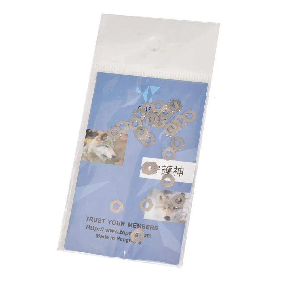 SHS Adjusting Gear Shim Set 27 Piece Three Types Shims (0.1mm, 0.15mm, 0.2mm) For AEG Gearbox view 5