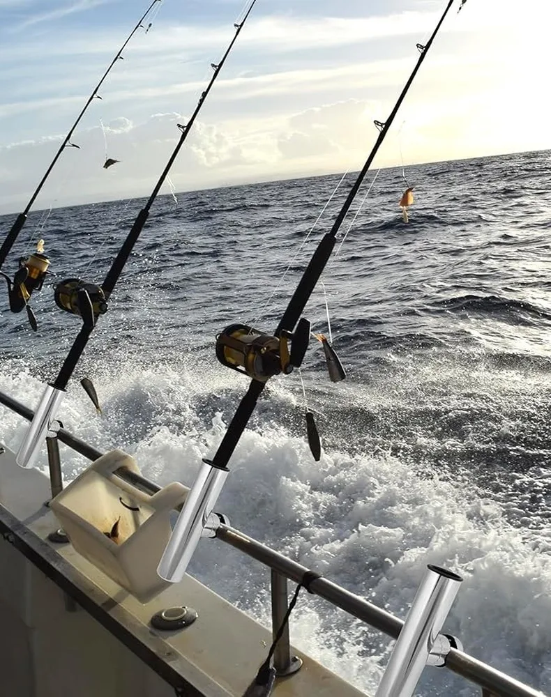 Fishing Rod Holder For Boat Allows Easy Angle Adjustment For Optimal Fishing Pole Holders Boats
