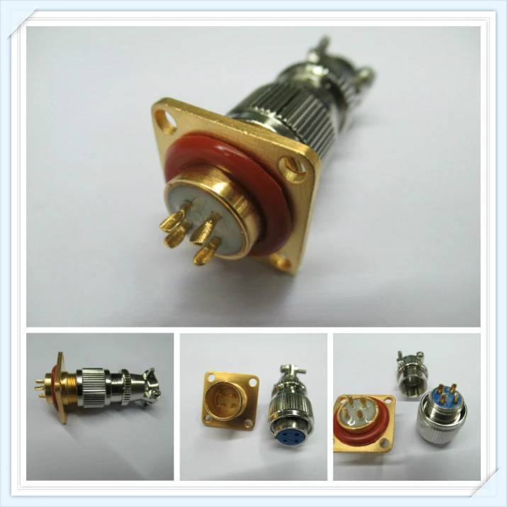 Imagem -04 - Vácuo Vidro Selado Conector Vidro Sinterizado Gás Selado Aviação Plug 12