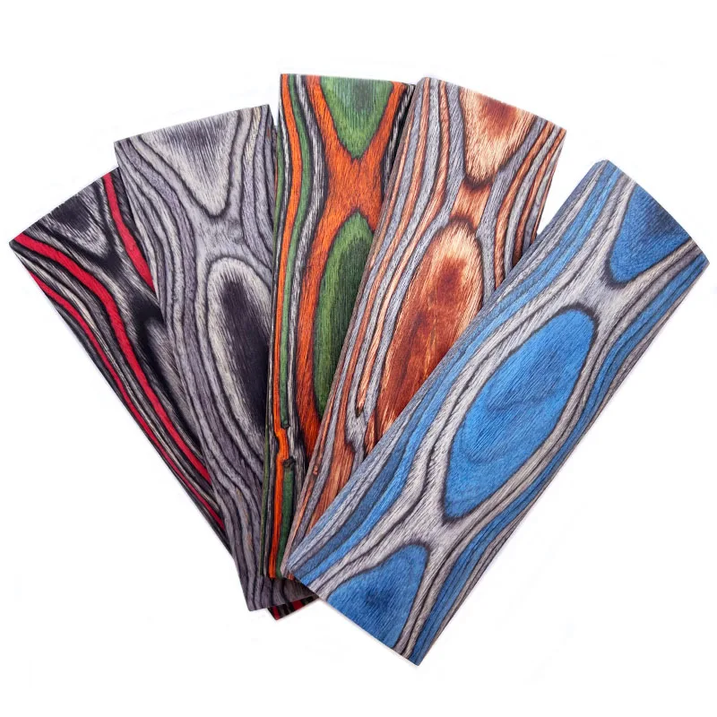 

1 piece Laminated Color Wood Board for DIY Knife Handle Making Material Craft Supplie DIY Handicraft Making Material