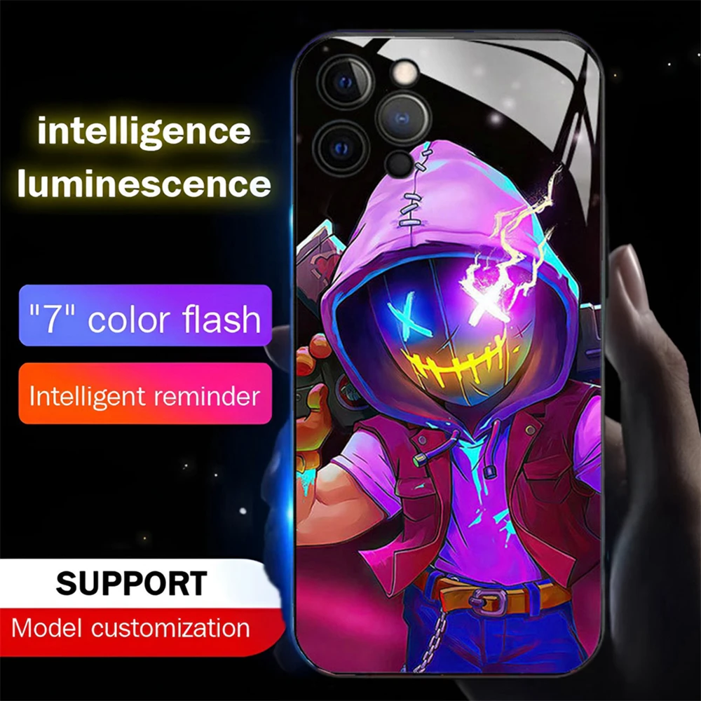 2026 Trend Anime Cartoon Desig - Led Flash Case review and price