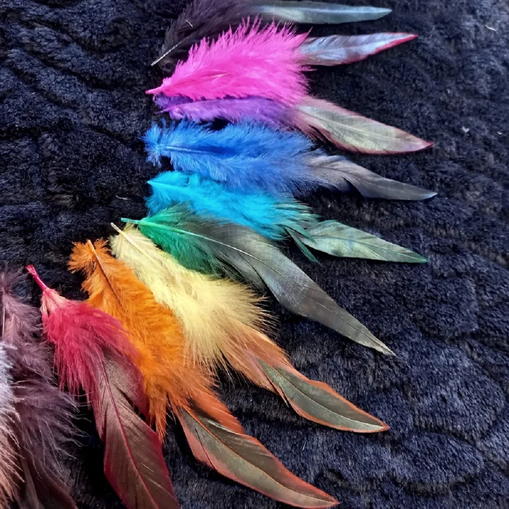 

50PCS/Lot Natural Pheasant Feather15-20CM Crafts DIY Carnival Accessories Chicken Feathers Handicraft Jewelry Decoration Plumes