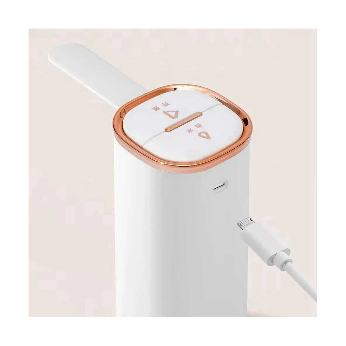 Flaschenwasserpumpe, automatische USB-wiederaufladbare Wasserflaschenpumpe, zusammenklappbar, intelligent, Quantita-HIM