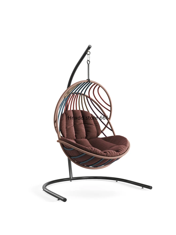 Outdoor swing hanging basket simple living room hanging chair