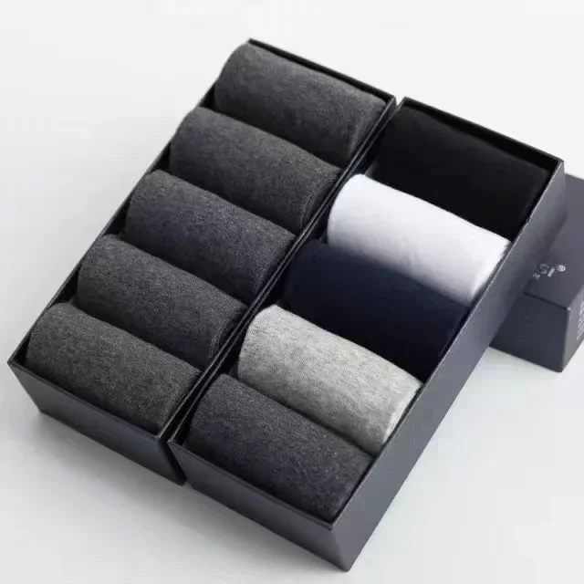 20 Teile/los männer Reine Baumwolle Socken Plus Größe Einfarbig Casual Büro Business Lange Socken Atmungsaktive Weiche männer Socken EU39-48