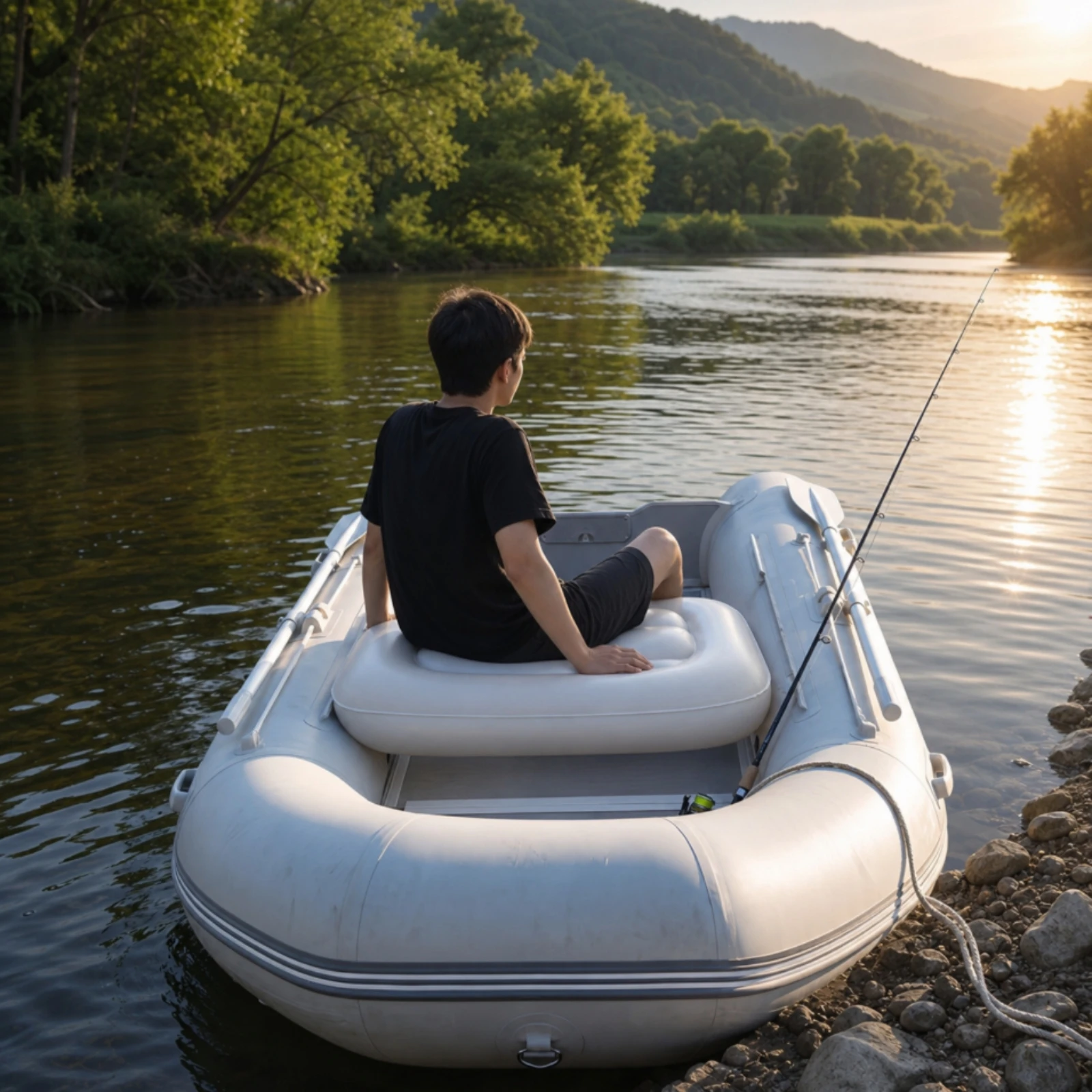 Bantalan Kursi Perahu Tiup, Ba - Fishing Kayak Sit In ulasan dan harga