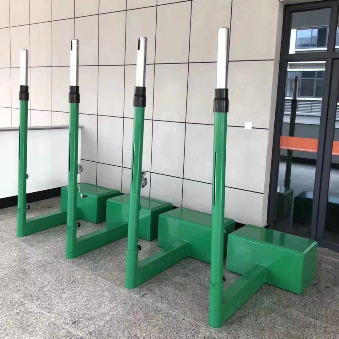 Inground Volleyball Posts With Net Portable Volleyball Post With Net Volley Stands