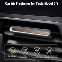 Car Air Freshener for Tesla Model 3 Y Dashboard Perfume Fragrance Air Purifier Aromatherapy Decoration Car Interior Accessories