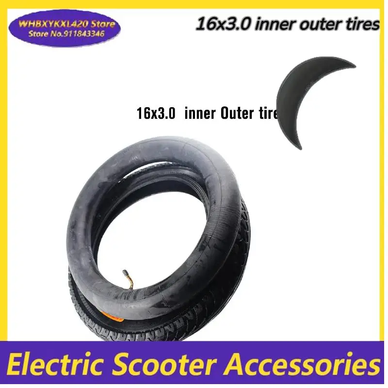 

High quality 16 inch electric bicycle tire inner tube 16x3.0 '' Electric Bicycle tire bike Tricycle car electric car wheel tyre