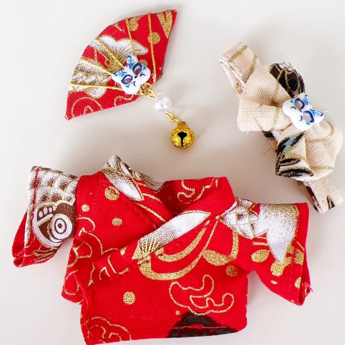 Ropa para muñecas Labubu 4,0, Kimono, albornoz, accesorios para muñecas, vestido cambiante para fiesta sentada, juguetes para jugar a las casitas, 10cm