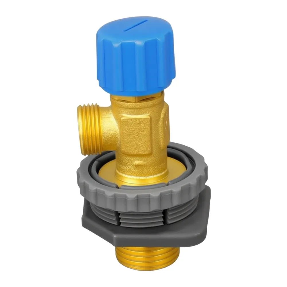 Solid Brass Water Supply Valve for Concealed Wall-Hung Toilets with 1/2 in Inlet and 3/8 in Outlet Thread Specifications