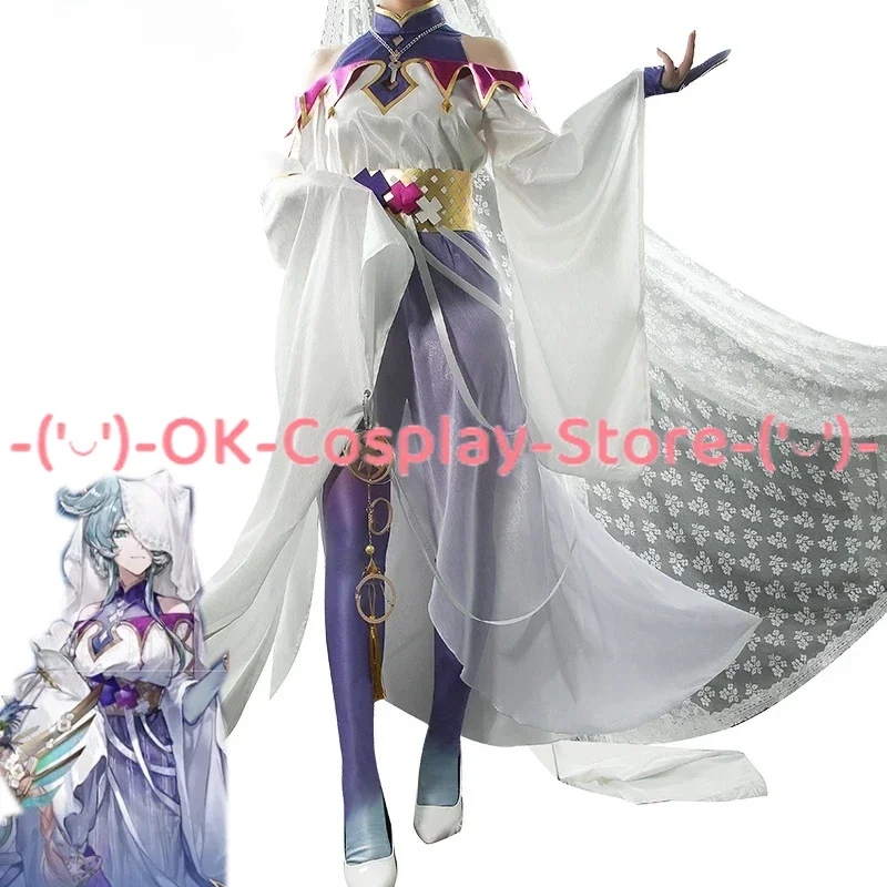 Elira Pendora Cosplay Costume Vtuber Cosplay Women Cute Party Dress Suit With Veil Halloween Carnival Uniform Custom Made