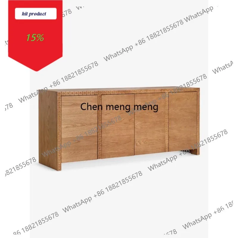 

Тумба-шкаф M45 в средневековом стиле из массива дерева, ретро-шкаф для прихожей, декоративный шкаф для гостиной