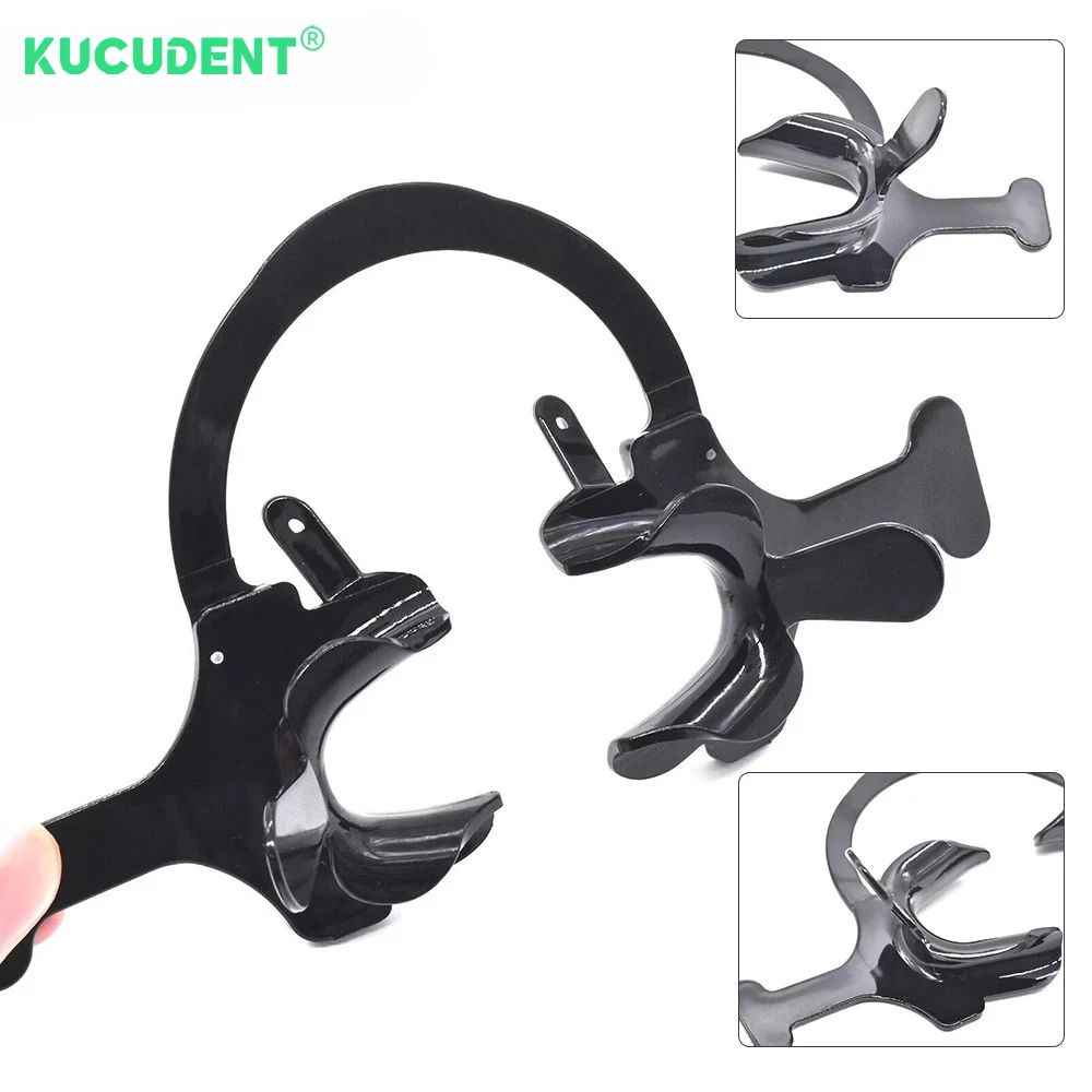 1 Pc ทันตกรรมจัดฟันเปิดปาก C ประเภทโปร่งใสฟัน Intraoral Lip Cheek Retractor พร้อมจับทันตกรรม Lab เครื่องมือ