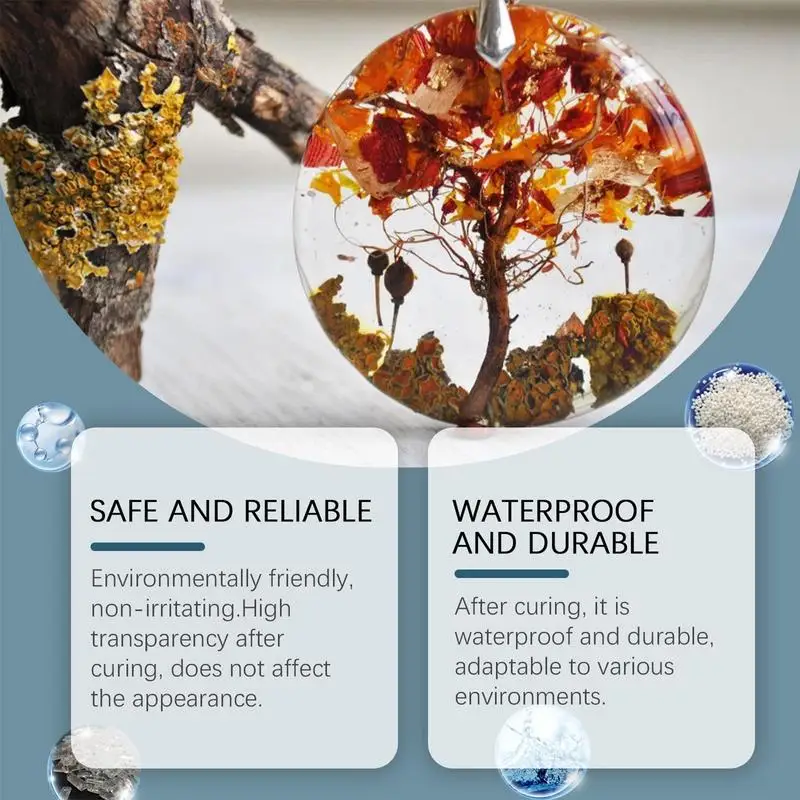 UV 송진 접착제, 빠른 건조 투명 하드 UV 송진 접착제, 보석 제작 공예 장식 본딩 유리 금속, 1100g