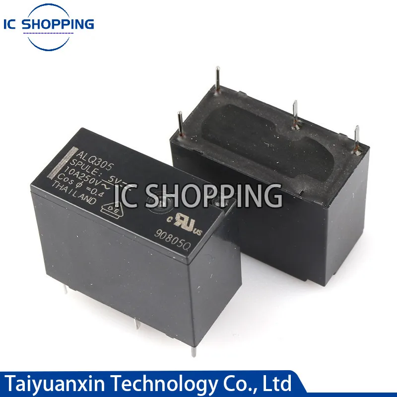 5PCS 100% New Original Relay ALQ105 ALQ112 ALQ124 5PIN ALQ305 ALQ312 ALQ324 4PIN