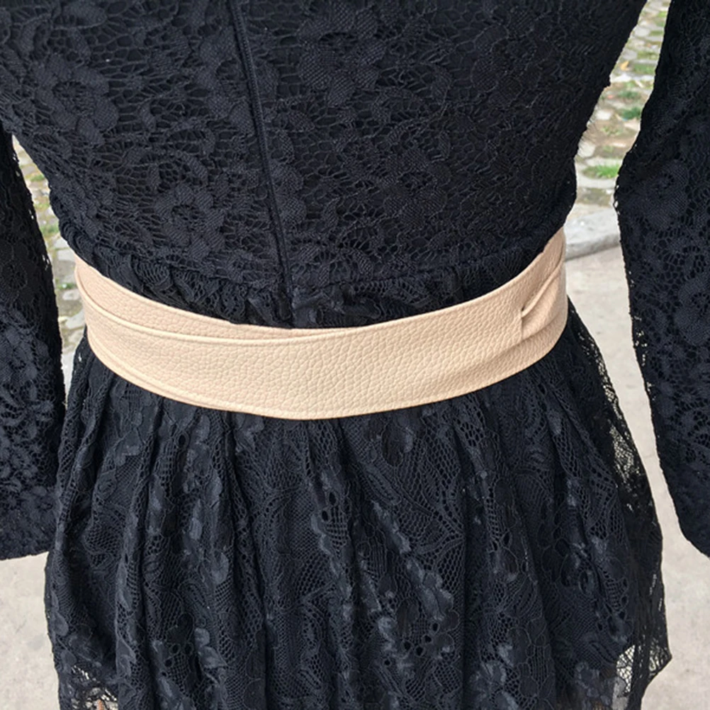 

Wide Waist Accessories For Dress Cinch Corset Belt Adjustable Dress Waist Belt Wide Accessories Slim Decor