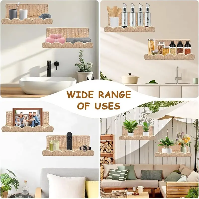 【electronic-accessories】large-storage-solution-kids-cloud-floating-bookshelf-40-cm-set-of-2-wall-mounted-shelves-for-nursery-bed