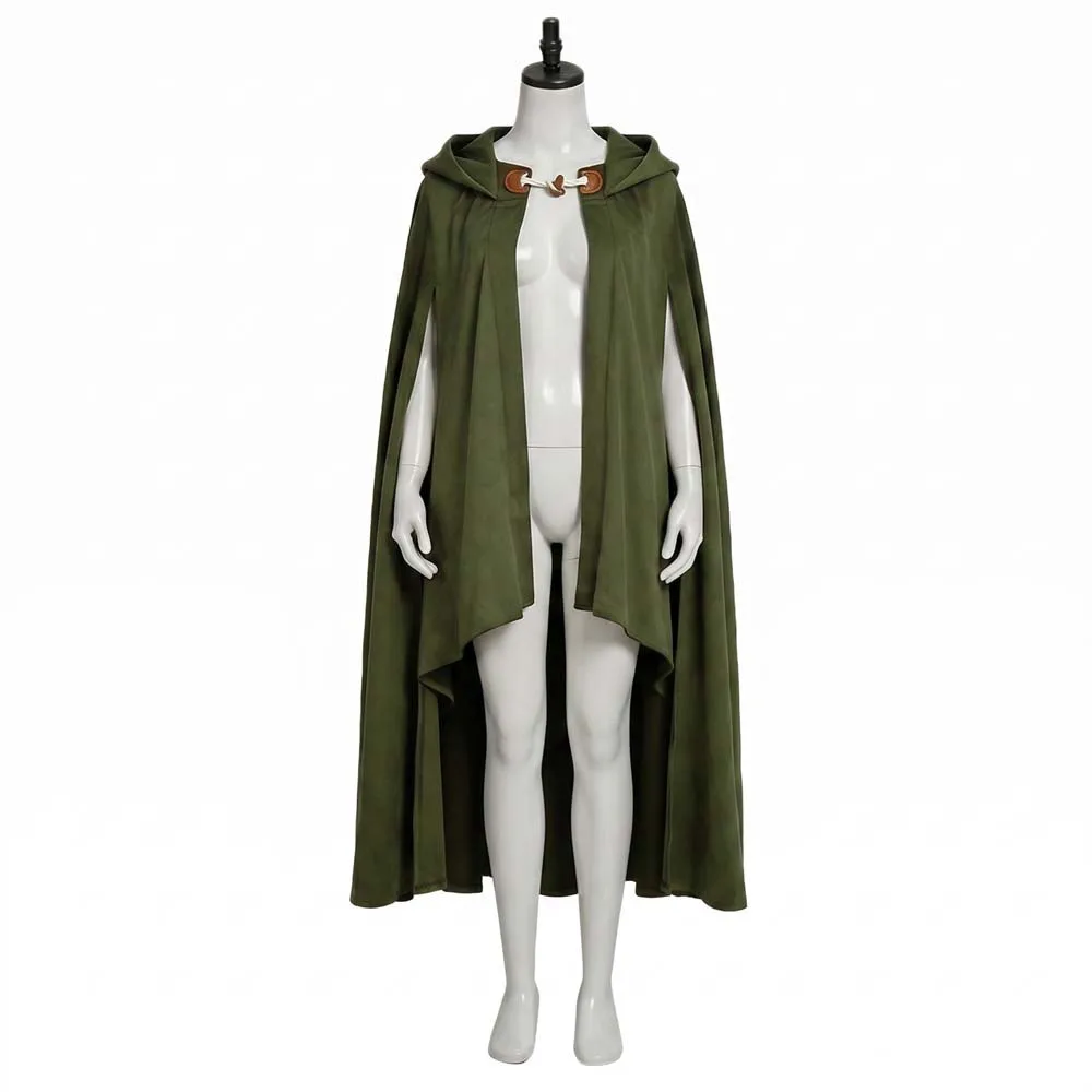 

New 2026 Velvet Knight Robe Halloween Role-playing Cosplay Cloak Women's Ethnic Costume Stage Performance Outerwear