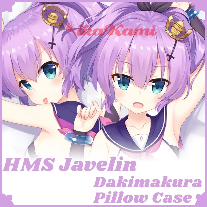 

HMS Javelin Dakimakura Azur Lane Game Pillow Case Sexy Pillowcase Full Body Hugging Otaku Cushion Cover Bedding Home Decor Gift