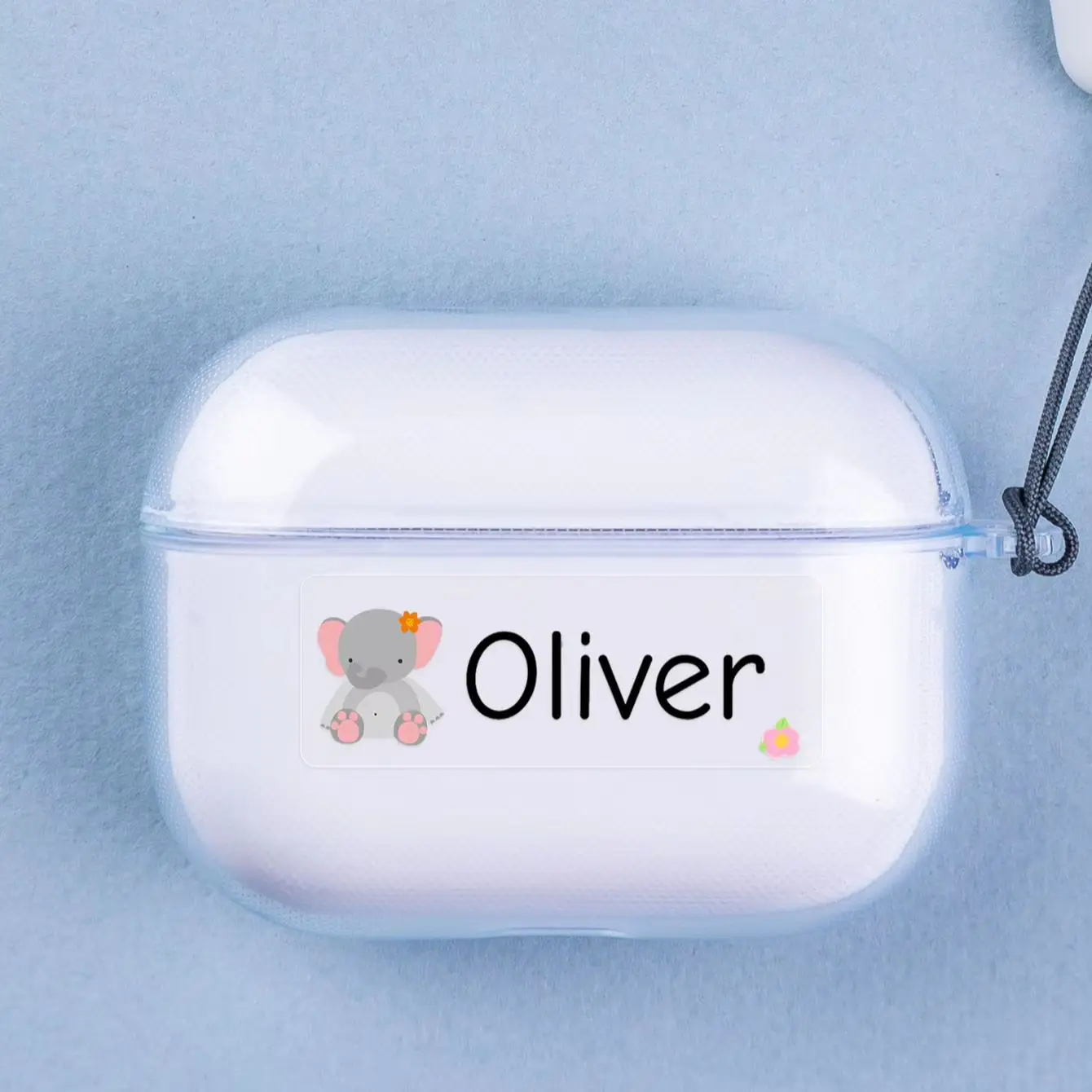 1-400Pcs Custom Name Stickers Personalized Waterproof Labels Notebooks File Folders Home Storage Boxes Package Decor Tags