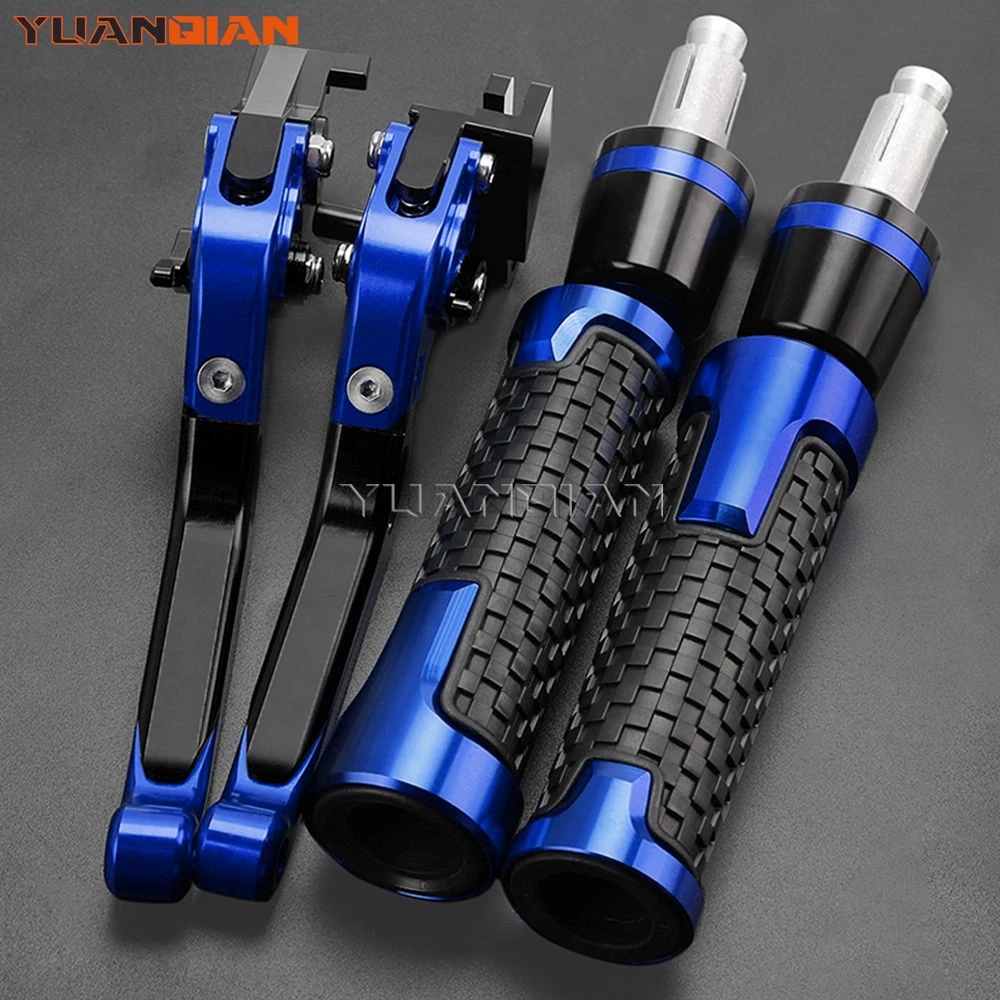 MT 07 2022 2023 For YAMAHA MT07 MT-07 2014 2015 2016 2017 2018 2019 2020 2021 Motorcycle Brake Clutch Lever Handlebar Grips ends